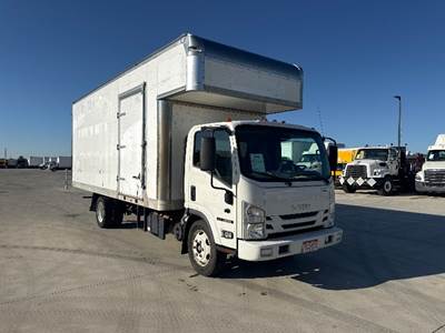 Isuzu NRR Box Truck - 215HP, 6 Speed Automatic, Swing Door