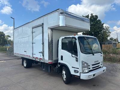 Isuzu NRR Box Truck - 215HP, 6 Speed Automatic, Swing Door
