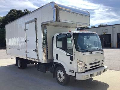 Isuzu NRR Box Truck - 215HP, 6 Speed Automatic, Swing Door