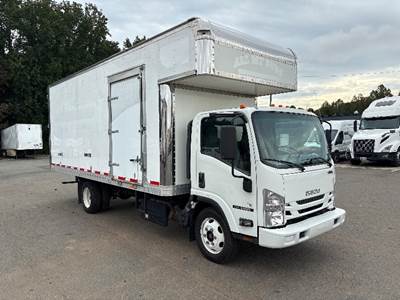 Isuzu NRR Box Truck - 215HP, 6 Speed Automatic, Swing Door