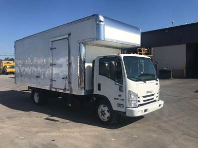 Isuzu NRR Box Truck - 215HP, 6 Speed Automatic, Swing Door