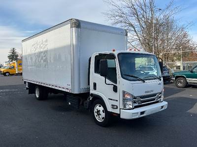 Isuzu NRR Box Truck - 215HP, 6 Speed Automatic