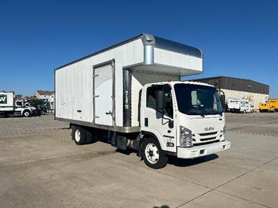 Isuzu NRR Box Truck - 215HP, 6 Speed Automatic, Swing Door