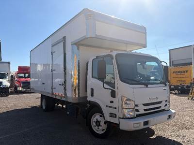 Isuzu NRR Box Truck - 215HP, 6 Speed Automatic, Swing Door