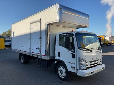 Isuzu NRR Box Truck - 215HP, 6 Speed Automatic, Swing Door