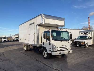 Isuzu NRR Box Truck - 215HP, 6 Speed Automatic, Swing Door