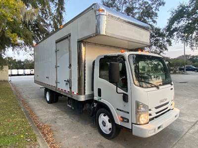 Isuzu NRR Box Truck - 215HP, 6 Speed Automatic, Swing Door