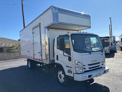 Isuzu NRR Box Truck - 215HP, 6 Speed Automatic, Swing Door