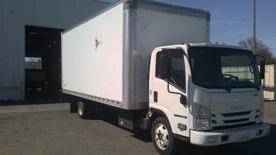 Isuzu NRR Box Truck - 215HP, 6 Speed Automatic, Roll up Door