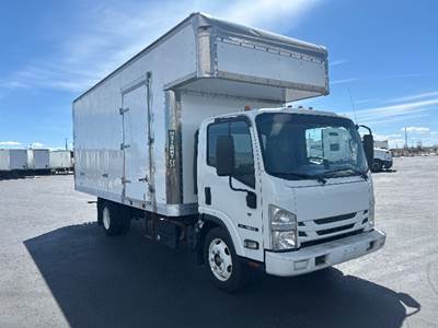 Isuzu NRR Box Truck - 215HP, 6 Speed Automatic, Swing Door