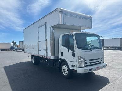 Isuzu NRR Box Truck - 215HP, 6 Speed Automatic, Swing Door