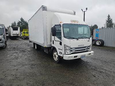 Isuzu NRR Box Truck - 210HP, 6 Speed Automatic, Roll up Door