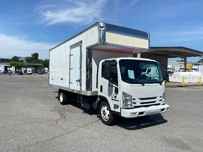Isuzu NRR Box Truck - 215HP, 6 Speed Automatic, Swing Door