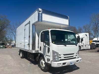 Isuzu NRR Box Truck - 215HP, 6 Speed Automatic, Swing Door
