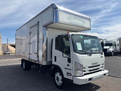 Isuzu NRR Box Truck - 215HP, 6 Speed Automatic, Swing Door