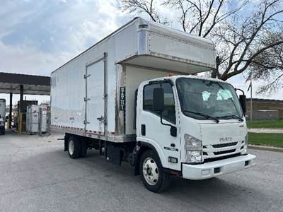 Isuzu NRR Box Truck - 215HP, 6 Speed Automatic, Swing Door