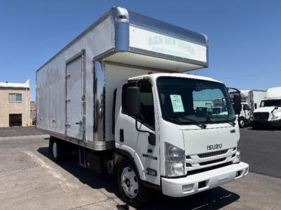 Isuzu NRR Box Truck - 215HP, 6 Speed Automatic, Swing Door