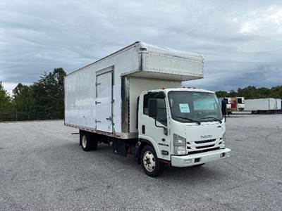 Isuzu NRR Box Truck - 215HP, 6 Speed Automatic, Swing Door