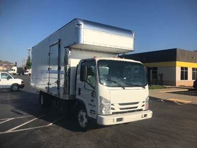 Isuzu NRR Box Truck - 215HP, 6 Speed Automatic, Swing Door