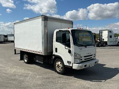 Isuzu NRR Box Truck - 215HP, 6 Speed Automatic, Roll up Door