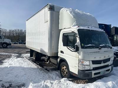 Mitsubishi Fuso FE160 Box Truck - 6 Speed Automatic, Roll up Door