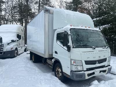 Mitsubishi Fuso FE160 Box Truck - 6 Speed Automatic, Roll up Door