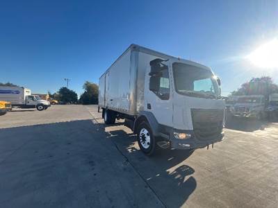 Peterbilt 220 Box Truck - 260HP, 6 Speed Automatic, Roll up Door
