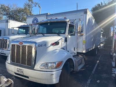 Peterbilt 337 Box Truck - 260HP, 6 Speed Automatic, Roll up Door