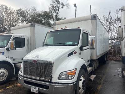 Peterbilt 536 Box Truck - 250HP, 8 Speed Automatic, Roll up Door