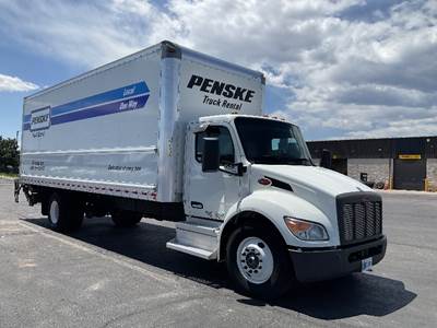 Peterbilt 536 Box Truck - 220HP, 8 Speed Automatic, Roll up Door