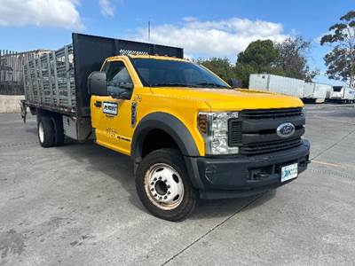 Ford F-450 16 ft Flatbed Truck - 288HP, 6 Speed Automatic