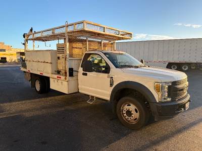 Ford F-550 Flatbed Truck - 310HP, 6 Speed Automatic