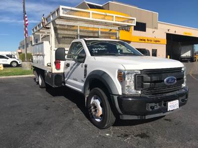 Ford F-550 Flatbed Truck - 310HP, 6 Speed Automatic
