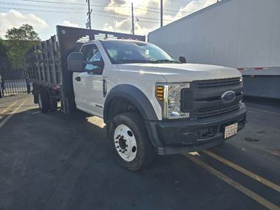 Ford F-550 Flatbed Truck - 400HP, 6 Speed Automatic