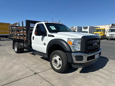 Ford F-550 Flatbed Truck - 300HP, 6 Speed Automatic