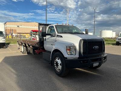 Ford F-650 Flatbed Truck - 325HP, 6 Speed Automatic