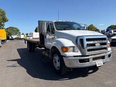 Ford F-650 Flatbed Truck - 230HP, 6 Speed Automatic