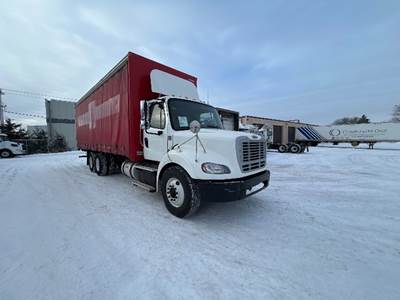 Freightliner M2 112 Tandem Axle Flatbed Truck - 410HP, 10 Speed Automatic