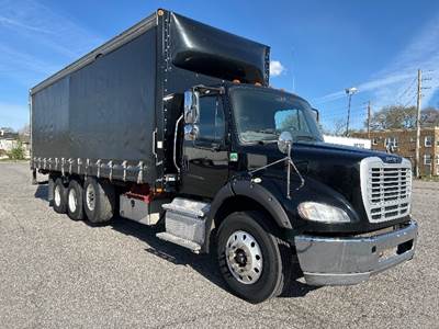 Freightliner M2 112 Tandem Axle Flatbed Truck - 450HP, 10 Speed Automatic