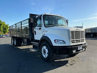 Freightliner M2 112 Tandem Axle Flatbed Truck - 410HP, 10 Speed Automatic