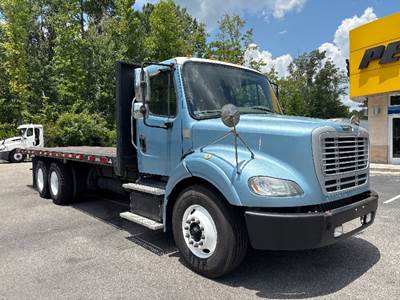 Freightliner M2 112 Tandem Axle Flatbed Truck - 410HP, 10 Speed Automatic