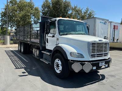 Freightliner M2 112 Tandem Axle Flatbed Truck - 410HP, 10 Speed Automatic
