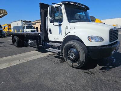 Freightliner M2 Flatbed Truck - 220HP, 6 Speed Automatic