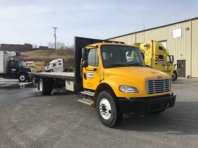 Freightliner M2 Flatbed Truck - 220HP, 6 Speed Automatic