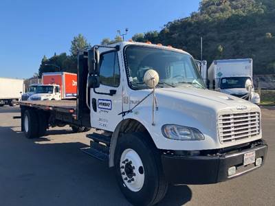 Freightliner M2 24 ft Flatbed Truck - 220HP, 6 Speed Automatic