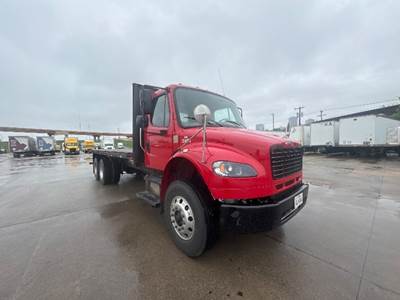Freightliner M2 Tandem Axle 24 ft Flatbed Truck - 300HP, 6 Speed Automatic