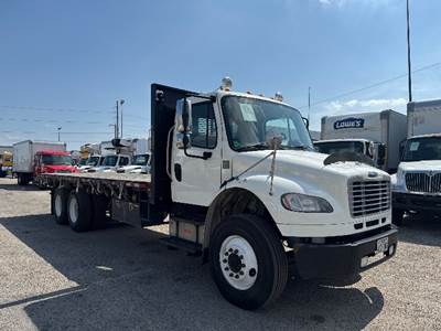 Freightliner M2 Tandem Axle 24 ft Flatbed Truck - 260HP, 6 Speed Automatic