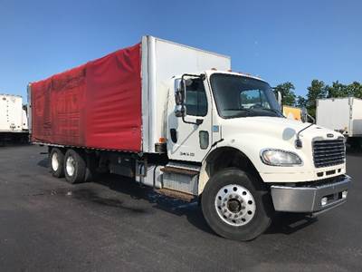 Freightliner M2 Tandem Axle 26 ft Flatbed Truck - 270HP, 6 Speed Automatic