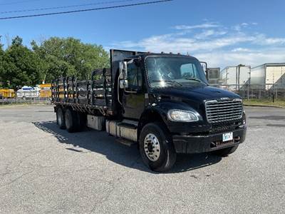 Freightliner M2 Tandem Axle 24 ft Flatbed Truck - 270HP, 6 Speed Automatic