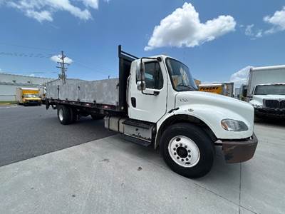 Freightliner M2 24 ft Flatbed Truck - 240HP, 6 Speed Automatic